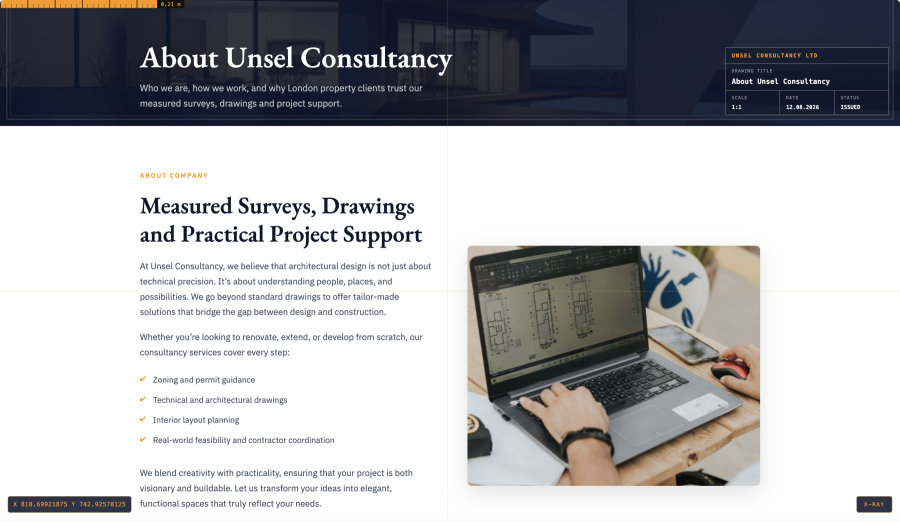 Unsel Consultancy desktop screenshot 2
